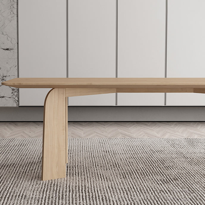 Modern 1/2/6/7 Pieces Dining Set Solid Wood Dining Table with Wooden Chairs Clearhalo 'Dining Room Sets' 'Dining Tables & Seating' 'dining_room_set' 'furn' 'furn_dining_room_set' 'Furniture' 'furniture_dining_room_set' 'Kitchen & Dining Furniture' 'kitchen&dining_furn' 'kitchen' 4621045