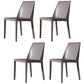 Nordic 1/4/5/6/7 Pieces Dining Set Sintered Stone Dining Table with Leather Chairs 4 Grey Chairs Clearhalo 'Dining Room Sets' 'Dining Tables & Seating' 'dining_room_set' 'furn' 'furn_dining_room_set' 'Furniture' 'furniture_dining_room_set' 'Kitchen & Dining Furniture' 'kitchen&dining_furn' 'kitchen' 4621069