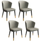 Scandinavian 1/4/5/7 Pcs Dining Chairs Set Sintered Stone Dining Table Set 4 Grey Chairs Clearhalo 'Dining Room Sets' 'Dining Tables & Seating' 'dining_room_set' 'furn' 'furn_dining_room_set' 'Furniture' 'furniture_dining_room_set' 'Kitchen & Dining Furniture' 'kitchen&dining_furn' 'kitchen' 4621133