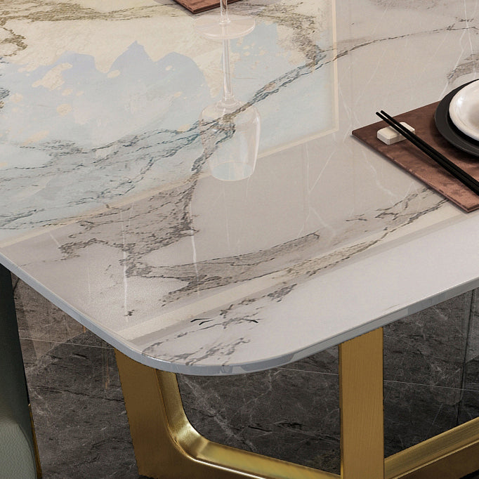 Scandinavian 1/4/5/7 Pcs Dining Chairs Set Sintered Stone Dining Table Set Clearhalo 'Dining Room Sets' 'Dining Tables & Seating' 'dining_room_set' 'furn' 'furn_dining_room_set' 'Furniture' 'furniture_dining_room_set' 'Kitchen & Dining Furniture' 'kitchen&dining_furn' 'kitchen' 4621138