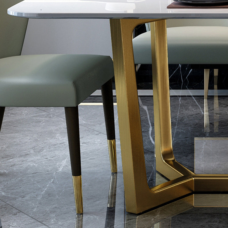 Scandinavian 1/4/5/7 Pcs Dining Chairs Set Sintered Stone Dining Table Set Clearhalo 'Dining Room Sets' 'Dining Tables & Seating' 'dining_room_set' 'furn' 'furn_dining_room_set' 'Furniture' 'furniture_dining_room_set' 'Kitchen & Dining Furniture' 'kitchen&dining_furn' 'kitchen' 4621140