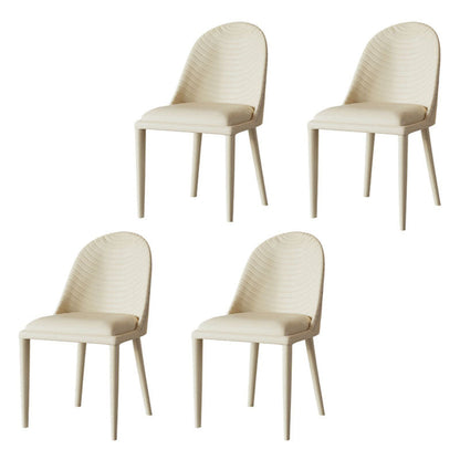 Modern 1/4/5/6/7 Pieces Sintered Stone Dining Room Set with Pedestal Base Furniture 4 White Chairs Clearhalo 'Dining Room Sets' 'Dining Tables & Seating' 'dining_room_set' 'furn' 'furn_dining_room_set' 'Furniture' 'furniture_dining_room_set' 'Kitchen & Dining Furniture' 'kitchen&dining_furn' 'kitchen' 4621150