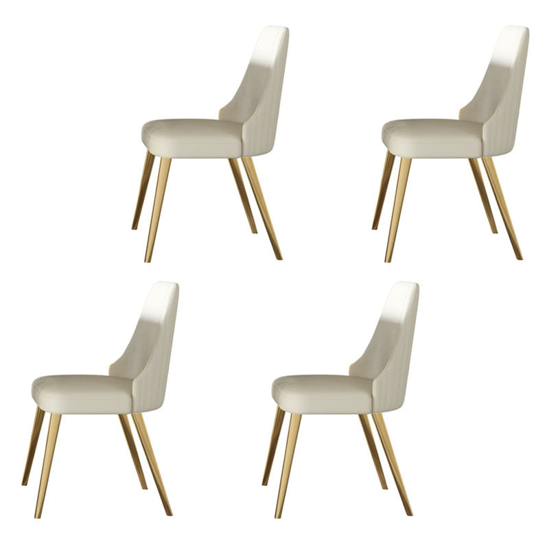 Modern 1/4/5/6/7 Pieces Sintered Stone Dining Room Set with Pedestal Base Furniture 4 Beige Chairs Clearhalo 'Dining Room Sets' 'Dining Tables & Seating' 'dining_room_set' 'furn' 'furn_dining_room_set' 'Furniture' 'furniture_dining_room_set' 'Kitchen & Dining Furniture' 'kitchen&dining_furn' 'kitchen' 4621151