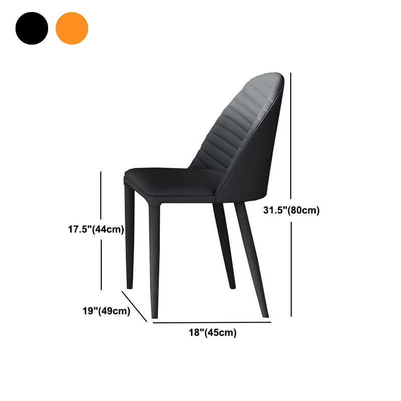 1/4/6/9 Pcs Dining Chairs Set White Rectangular Dining Set with Leather Chairs Clearhalo 'Dining Room Sets' 'Dining Tables & Seating' 'dining_room_set' 'furn' 'furn_dining_room_set' 'Furniture' 'furniture_dining_room_set' 'Kitchen & Dining Furniture' 'kitchen&dining_furn' 'kitchen' 4621206