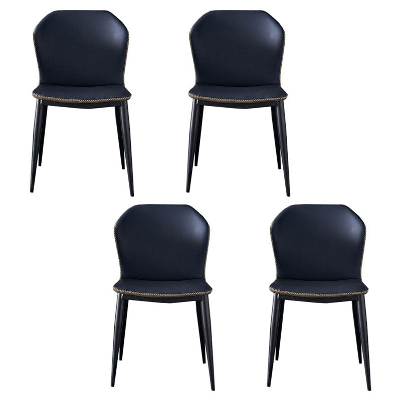 Scandinavian 1/4/5/7 Pcs Dining Chairs Set Sintered Stone Dining Room Set for Home 4 Blue Chairs Clearhalo 'Dining Room Sets' 'Dining Tables & Seating' 'dining_room_set' 'furn' 'furn_dining_room_set' 'Furniture' 'furniture_dining_room_set' 'Kitchen & Dining Furniture' 'kitchen&dining_furn' 'kitchen' 4621209