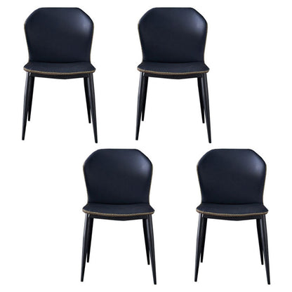 Scandinavian 1/4/5/7 Pcs Dining Chairs Set Sintered Stone Dining Room Set for Home 4 Blue Chairs Clearhalo 'Dining Room Sets' 'Dining Tables & Seating' 'dining_room_set' 'furn' 'furn_dining_room_set' 'Furniture' 'furniture_dining_room_set' 'Kitchen & Dining Furniture' 'kitchen&dining_furn' 'kitchen' 4621209