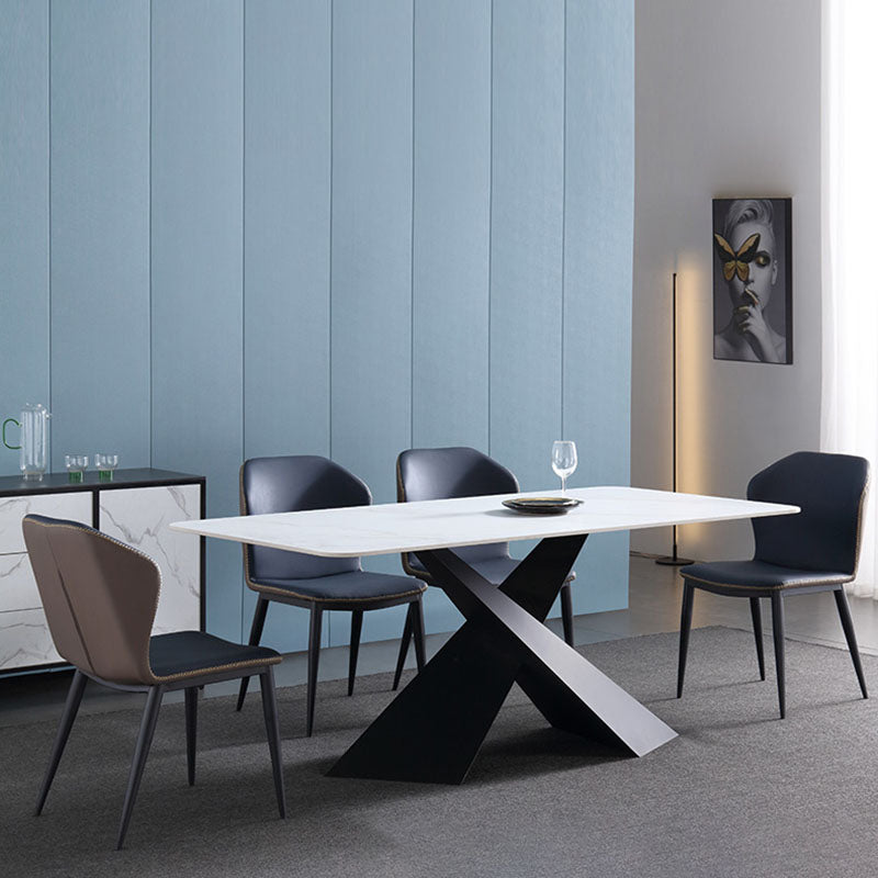 Scandinavian 1/4/5/7 Pcs Dining Chairs Set Sintered Stone Dining Room Set for Home Clearhalo 'Dining Room Sets' 'Dining Tables & Seating' 'dining_room_set' 'furn' 'furn_dining_room_set' 'Furniture' 'furniture_dining_room_set' 'Kitchen & Dining Furniture' 'kitchen&dining_furn' 'kitchen' 4621212