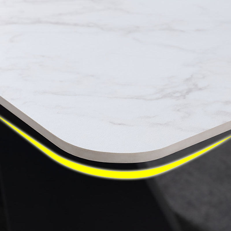 Scandinavian 1/4/5/7 Pcs Dining Chairs Set Sintered Stone Dining Room Set for Home Clearhalo 'Dining Room Sets' 'Dining Tables & Seating' 'dining_room_set' 'furn' 'furn_dining_room_set' 'Furniture' 'furniture_dining_room_set' 'Kitchen & Dining Furniture' 'kitchen&dining_furn' 'kitchen' 4621214