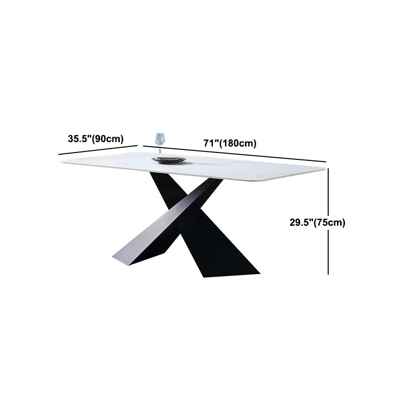 Scandinavian 1/4/5/7 Pcs Dining Chairs Set Sintered Stone Dining Room Set for Home Clearhalo 'Dining Room Sets' 'Dining Tables & Seating' 'dining_room_set' 'furn' 'furn_dining_room_set' 'Furniture' 'furniture_dining_room_set' 'Kitchen & Dining Furniture' 'kitchen&dining_furn' 'kitchen' 4621220