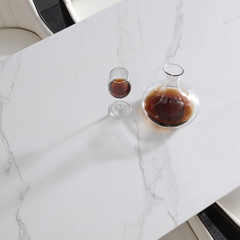 1/4/5 Pcs Dining Chairs Set Rectangular Dining Room Table Set with Pedestal Base Clearhalo 'Dining Room Sets' 'Dining Tables & Seating' 'dining_room_set' 'furn' 'furn_dining_room_set' 'Furniture' 'furniture_dining_room_set' 'Kitchen & Dining Furniture' 'kitchen&dining_furn' 'kitchen' 4621228