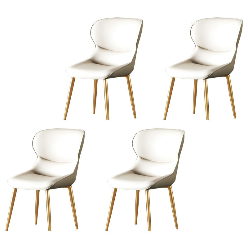 1/4/5/7/8 Pcs Dining Chairs Set Rectangle Dining Room Table Set with Double Pedestal 4 White Chairs Clearhalo 'Dining Room Sets' 'Dining Tables & Seating' 'dining_room_set' 'furn' 'furn_dining_room_set' 'Furniture' 'furniture_dining_room_set' 'Kitchen & Dining Furniture' 'kitchen&dining_furn' 'kitchen' 4621237