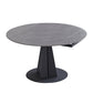 Modern 1/4/5/7 Pieces Dining Sintered Stone Dining Table Set for Kitchen Grey 51"L x 51"W Clearhalo 'Dining Room Sets' 'Dining Tables & Seating' 'dining_room_set' 'furn' 'furn_dining_room_set' 'Furniture' 'furniture_dining_room_set' 'Kitchen & Dining Furniture' 'kitchen&dining_furn' 'kitchen' 4621277