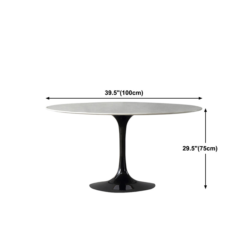 Modern 1/3/4 Pieces Dining Sintered Stone Dining Table Set for Kitchen Clearhalo 'Dining Room Sets' 'Dining Tables & Seating' 'dining_room_set' 'furn' 'furn_dining_room_set' 'Furniture' 'furniture_dining_room_set' 'Kitchen & Dining Furniture' 'kitchen&dining_furn' 'kitchen' 4621339