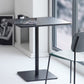 Square Pedestal Dinner Table Industrial Style MDF Dining Table for Indoor Clearhalo ' dining_table' 'Dining Tables & Seating' 'Dining Tables' 'furn' 'furn_dining_table' 'Furniture' 'furniture_dining_table' 'Kitchen & Dining Furniture' 'kitchen&dining_furn' 'kitchen' 'kitchen_dining_table' 4621384