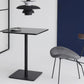 Square Pedestal Dinner Table Industrial Style MDF Dining Table for Indoor Clearhalo ' dining_table' 'Dining Tables & Seating' 'Dining Tables' 'furn' 'furn_dining_table' 'Furniture' 'furniture_dining_table' 'Kitchen & Dining Furniture' 'kitchen&dining_furn' 'kitchen' 'kitchen_dining_table' 4621385