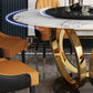 Traditional Luxury Round Dining Table Marble Indoor Table with Pedestal Base Clearhalo ' dining_table' 'Dining Tables & Seating' 'Dining Tables' 'furn' 'furn_dining_table' 'Furniture' 'furniture_dining_table' 'Kitchen & Dining Furniture' 'kitchen&dining_furn' 'kitchen' 'kitchen_dining_table' 4621407