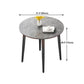 Metal Industrial Dinette Table Sintered Stone Top Table with 4 Legs Clearhalo ' dining_table' 'Dining Tables & Seating' 'Dining Tables' 'furn' 'furn_dining_table' 'Furniture' 'furniture_dining_table' 'Kitchen & Dining Furniture' 'kitchen&dining_furn' 'kitchen' 'kitchen_dining_table' 4621431
