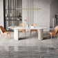 Traditional Luxury Furniture Oval Double Pedestal Dining Site Table for Home Pandora Gold 63"L x 31.5"W x 29.5"H Without Chairs Clearhalo ' dining_table' 'Dining Tables & Seating' 'Dining Tables' 'furn' 'furn_dining_table' 'Furniture' 'furniture_dining_table' 'Kitchen & Dining Furniture' 'kitchen&dining_furn' 'kitchen' 'kitchen_dining_table' 4621527