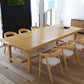 Solid Wood Rectangle Industrial Dining Table Wood Top Table with Trestle Base 70.9"L x 31.5"W x 29.5"H Without Chairs Clearhalo ' dining_table' 'Dining Tables & Seating' 'Dining Tables' 'furn' 'furn_dining_table' 'Furniture' 'furniture_dining_table' 'Kitchen & Dining Furniture' 'kitchen&dining_furn' 'kitchen' 'kitchen_dining_table' 4621542
