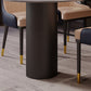 Free Form Sintered Stone Top Dining Table Modern Table with Metal Base Clearhalo ' dining_table' 'Dining Tables & Seating' 'Dining Tables' 'furn' 'furn_dining_table' 'Furniture' 'furniture_dining_table' 'Kitchen & Dining Furniture' 'kitchen&dining_furn' 'kitchen' 'kitchen_dining_table' 4621635
