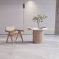 Solid Wood Round Table for Restaurant Modern Wood Table with Pedestal Base Natural 35.4"L x 35.4"W x 29.5"H Without Chairs Clearhalo ' dining_table' 'Dining Tables & Seating' 'Dining Tables' 'furn' 'furn_dining_table' 'Furniture' 'furniture_dining_table' 'Kitchen & Dining Furniture' 'kitchen&dining_furn' 'kitchen' 'kitchen_dining_table' 4621688