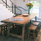 Solid Wood Dining Table Rectangle Pine Wood Dining Table with Sled Base Clearhalo ' dining_table' 'Dining Tables & Seating' 'Dining Tables' 'furn' 'furn_dining_table' 'Furniture' 'furniture_dining_table' 'Kitchen & Dining Furniture' 'kitchen&dining_furn' 'kitchen' 'kitchen_dining_table' 4621743