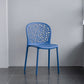 Scandinavian Open Back Dining Side Chair Plastic Dining Armless Chair Blue 1 Piece Clearhalo ' kitchen&dining_furn' 'Dining Chairs' 'Dining Tables & Seating' 'dining_chair' 'furn' 'furn_dining_chair' 'Furniture' 'furniture_dining_chair' 'Kitchen & Dining Furniture' 'kitchen' 4621823