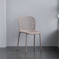 Scandinavian Open Back Dining Side Chair Plastic Dining Armless Chair Grey 1 Piece Clearhalo ' kitchen&dining_furn' 'Dining Chairs' 'Dining Tables & Seating' 'dining_chair' 'furn' 'furn_dining_chair' 'Furniture' 'furniture_dining_chair' 'Kitchen & Dining Furniture' 'kitchen' 4621829