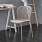 Scandinavian Open Back Dining Side Chair Plastic Dining Armless Chair Clearhalo ' kitchen&dining_furn' 'Dining Chairs' 'Dining Tables & Seating' 'dining_chair' 'furn' 'furn_dining_chair' 'Furniture' 'furniture_dining_chair' 'Kitchen & Dining Furniture' 'kitchen' 4621840