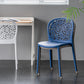 Scandinavian Open Back Dining Side Chair Plastic Dining Armless Chair Clearhalo ' kitchen&dining_furn' 'Dining Chairs' 'Dining Tables & Seating' 'dining_chair' 'furn' 'furn_dining_chair' 'Furniture' 'furniture_dining_chair' 'Kitchen & Dining Furniture' 'kitchen' 4621842