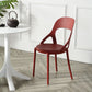 Scandinavian Open Back Armless Dining Chairs Plastic Side Chair Clearhalo ' kitchen&dining_furn' 'Dining Chairs' 'Dining Tables & Seating' 'dining_chair' 'furn' 'furn_dining_chair' 'Furniture' 'furniture_dining_chair' 'Kitchen & Dining Furniture' 'kitchen' 4621873