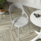Scandinavian Open Back Armless Dining Chairs Plastic Side Chair Clearhalo ' kitchen&dining_furn' 'Dining Chairs' 'Dining Tables & Seating' 'dining_chair' 'furn' 'furn_dining_chair' 'Furniture' 'furniture_dining_chair' 'Kitchen & Dining Furniture' 'kitchen' 4621892