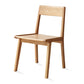 Contemporary Style Open Back Chair Dining Armless Chair with Wooden Legs for Kitchen Natural 1 Piece Clearhalo ' kitchen&dining_furn' 'Dining Chairs' 'Dining Tables & Seating' 'dining_chair' 'furn' 'furn_dining_chair' 'Furniture' 'furniture_dining_chair' 'Kitchen & Dining Furniture' 'kitchen' 4621913