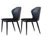 Metal Industrial Dining Kitchen Room Chair Wingback Side Chair Blue 2 Piece Set Clearhalo ' kitchen&dining_furn' 'Dining Chairs' 'Dining Tables & Seating' 'dining_chair' 'furn' 'furn_dining_chair' 'Furniture' 'furniture_dining_chair' 'Kitchen & Dining Furniture' 'kitchen' 4621928