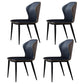 Metal Industrial Dining Kitchen Room Chair Wingback Side Chair Blue 4 Piece Set Clearhalo ' kitchen&dining_furn' 'Dining Chairs' 'Dining Tables & Seating' 'dining_chair' 'furn' 'furn_dining_chair' 'Furniture' 'furniture_dining_chair' 'Kitchen & Dining Furniture' 'kitchen' 4621930