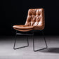 Contemporary Chair Dining Armless Chairs with Metal Legs for Kitchen Brown 1 Piece Clearhalo ' kitchen&dining_furn' 'Dining Chairs' 'Dining Tables & Seating' 'dining_chair' 'furn' 'furn_dining_chair' 'Furniture' 'furniture_dining_chair' 'Kitchen & Dining Furniture' 'kitchen' 4622084