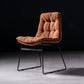 Contemporary Chair Dining Armless Chairs with Metal Legs for Kitchen Light Brown 1 Piece Clearhalo ' kitchen&dining_furn' 'Dining Chairs' 'Dining Tables & Seating' 'dining_chair' 'furn' 'furn_dining_chair' 'Furniture' 'furniture_dining_chair' 'Kitchen & Dining Furniture' 'kitchen' 4622090