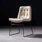 Contemporary Chair Dining Armless Chairs with Metal Legs for Kitchen Off-White 1 Piece Clearhalo ' kitchen&dining_furn' 'Dining Chairs' 'Dining Tables & Seating' 'dining_chair' 'furn' 'furn_dining_chair' 'Furniture' 'furniture_dining_chair' 'Kitchen & Dining Furniture' 'kitchen' 4622105