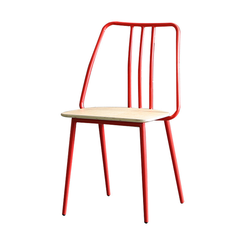 Contemporary Chairs Dining Armless Chair with Metal Legs for Kitchen Clearhalo ' kitchen&dining_furn' 'Dining Chairs' 'Dining Tables & Seating' 'dining_chair' 'furn' 'furn_dining_chair' 'Furniture' 'furniture_dining_chair' 'Kitchen & Dining Furniture' 'kitchen' 4622158