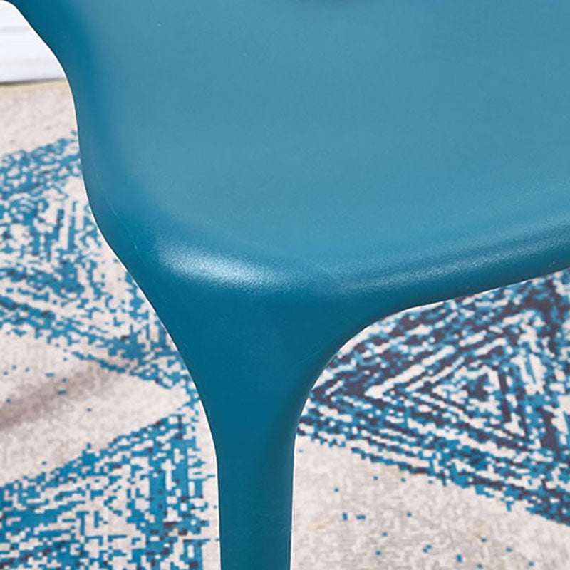 Nordic Style Plastic Dining Chairs Open Back Dining Side Chair for Home Use Clearhalo ' kitchen&dining_furn' 'Dining Chairs' 'Dining Tables & Seating' 'dining_chair' 'furn' 'furn_dining_chair' 'Furniture' 'furniture_dining_chair' 'Kitchen & Dining Furniture' 'kitchen' 4622180