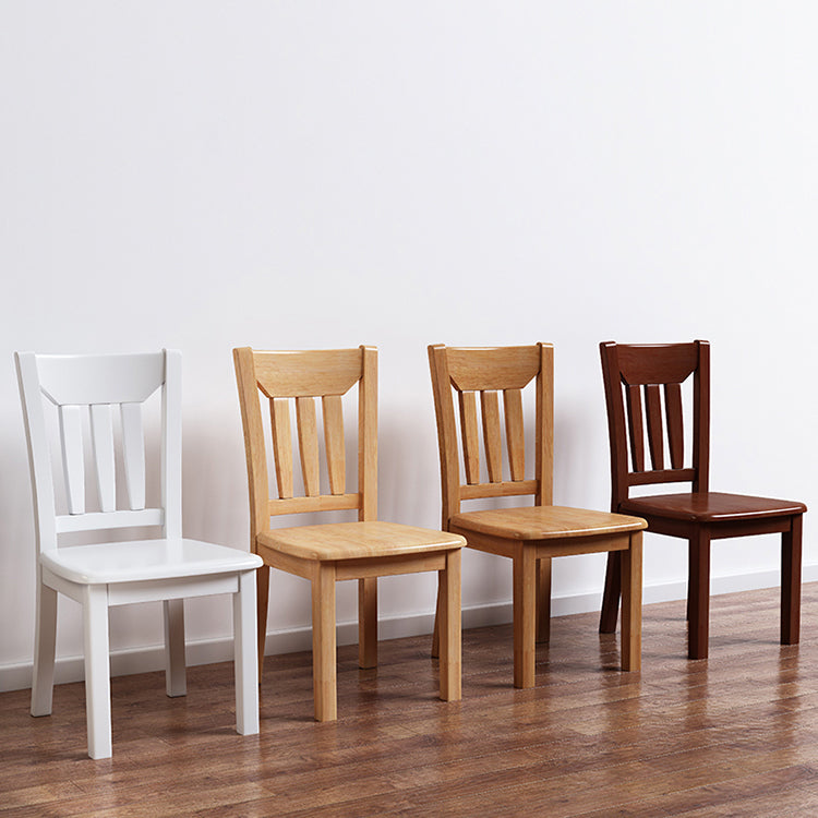 Contemporary Chairs Dining Armless Chair with Wooden Legs for Kitchen Clearhalo ' kitchen&dining_furn' 'Dining Chairs' 'Dining Tables & Seating' 'dining_chair' 'furn' 'furn_dining_chair' 'Furniture' 'furniture_dining_chair' 'Kitchen & Dining Furniture' 'kitchen' 4622210