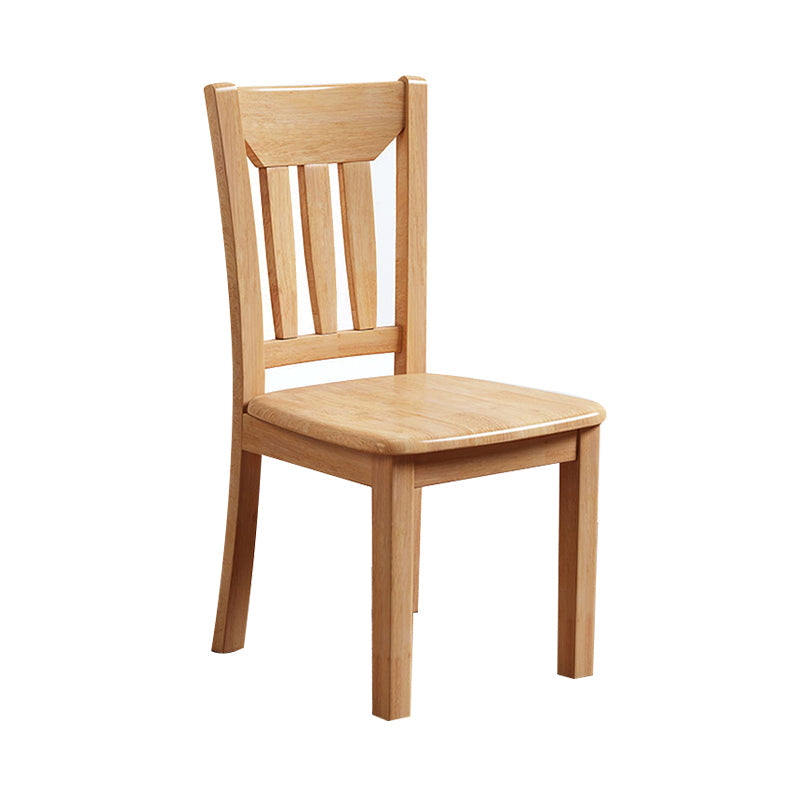 Contemporary Chairs Dining Armless Chair with Wooden Legs for Kitchen Wood 1 Piece Clearhalo ' kitchen&dining_furn' 'Dining Chairs' 'Dining Tables & Seating' 'dining_chair' 'furn' 'furn_dining_chair' 'Furniture' 'furniture_dining_chair' 'Kitchen & Dining Furniture' 'kitchen' 4622216