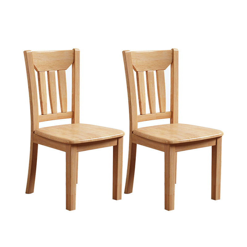 Contemporary Chairs Dining Armless Chair with Wooden Legs for Kitchen Wood 2 Piece Set Clearhalo ' kitchen&dining_furn' 'Dining Chairs' 'Dining Tables & Seating' 'dining_chair' 'furn' 'furn_dining_chair' 'Furniture' 'furniture_dining_chair' 'Kitchen & Dining Furniture' 'kitchen' 4622217