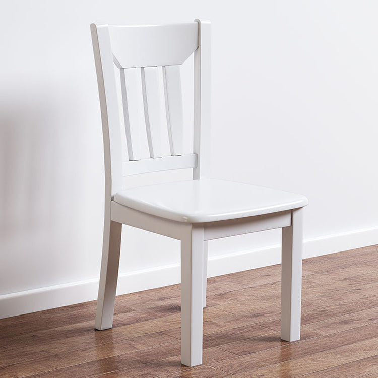 Contemporary Chairs Dining Armless Chair with Wooden Legs for Kitchen Clearhalo ' kitchen&dining_furn' 'Dining Chairs' 'Dining Tables & Seating' 'dining_chair' 'furn' 'furn_dining_chair' 'Furniture' 'furniture_dining_chair' 'Kitchen & Dining Furniture' 'kitchen' 4622222