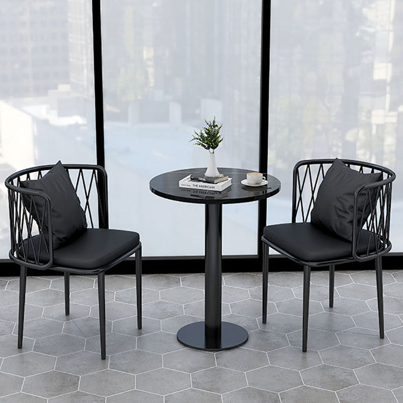 Glam Metal Dining Room Chairs Cross Back Side Chair for Restaurant Use Clearhalo ' kitchen&dining_furn' 'Dining Chairs' 'Dining Tables & Seating' 'dining_chair' 'furn' 'furn_dining_chair' 'Furniture' 'furniture_dining_chair' 'Kitchen & Dining Furniture' 'kitchen' 4622242