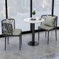 Glam Metal Dining Room Chairs Cross Back Side Chair for Restaurant Use Clearhalo ' kitchen&dining_furn' 'Dining Chairs' 'Dining Tables & Seating' 'dining_chair' 'furn' 'furn_dining_chair' 'Furniture' 'furniture_dining_chair' 'Kitchen & Dining Furniture' 'kitchen' 4622247