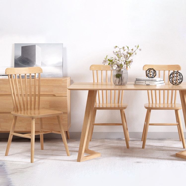 Contemporary Chair Dining Armless Chair with Wooden Legs for Kitchen Clearhalo ' kitchen&dining_furn' 'Dining Chairs' 'Dining Tables & Seating' 'dining_chair' 'furn' 'furn_dining_chair' 'Furniture' 'furniture_dining_chair' 'Kitchen & Dining Furniture' 'kitchen' 4622255