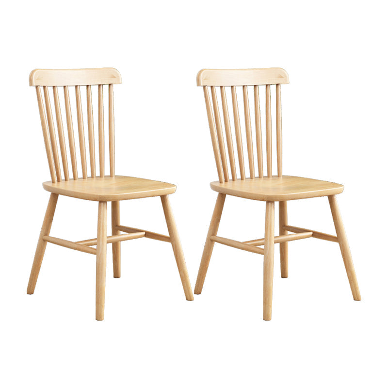 Contemporary Chair Dining Armless Chair with Wooden Legs for Kitchen Wood 2 Piece Set Clearhalo ' kitchen&dining_furn' 'Dining Chairs' 'Dining Tables & Seating' 'dining_chair' 'furn' 'furn_dining_chair' 'Furniture' 'furniture_dining_chair' 'Kitchen & Dining Furniture' 'kitchen' 4622256