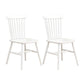 Contemporary Chair Dining Armless Chair with Wooden Legs for Kitchen White 2 Piece Set Clearhalo ' kitchen&dining_furn' 'Dining Chairs' 'Dining Tables & Seating' 'dining_chair' 'furn' 'furn_dining_chair' 'Furniture' 'furniture_dining_chair' 'Kitchen & Dining Furniture' 'kitchen' 4622261