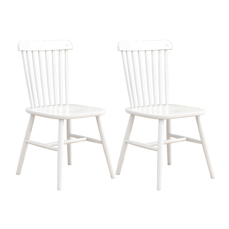 Contemporary Chair Dining Armless Chair with Wooden Legs for Kitchen White 2 Piece Set Clearhalo ' kitchen&dining_furn' 'Dining Chairs' 'Dining Tables & Seating' 'dining_chair' 'furn' 'furn_dining_chair' 'Furniture' 'furniture_dining_chair' 'Kitchen & Dining Furniture' 'kitchen' 4622261